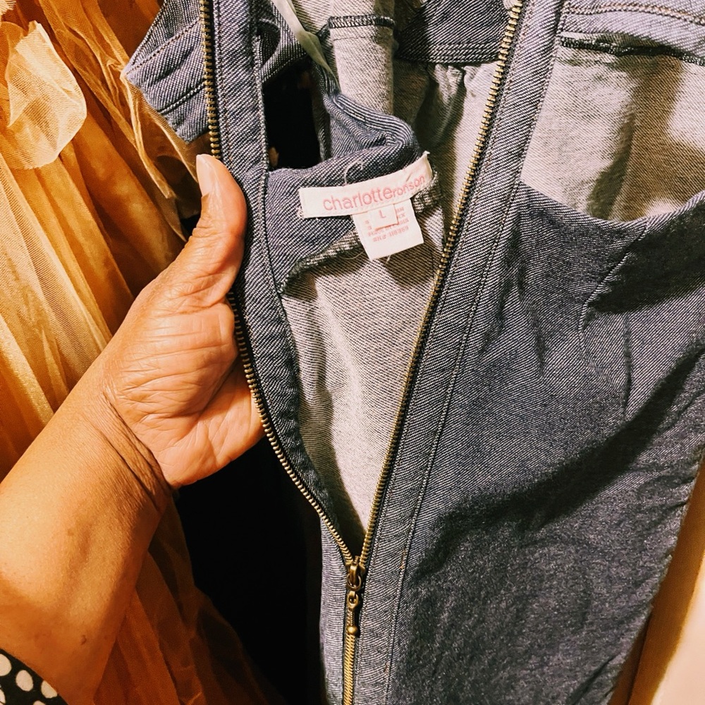 Charlotte Russe Gray Backless Dress - Picture 3 of 3